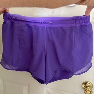 Lululemon shorts purple size 10
